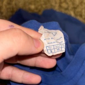 Blue washington DC shirt